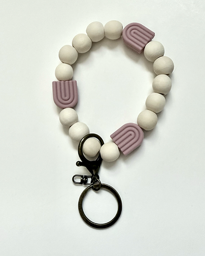 Beaded Bracelet Keychain